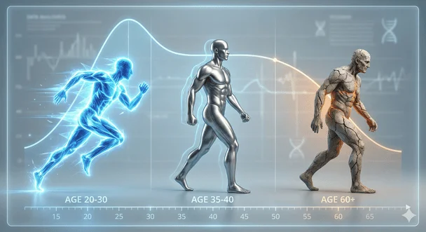 Починається старіння! Вчені назвали точний вік, коли тіло починає втрачати силу