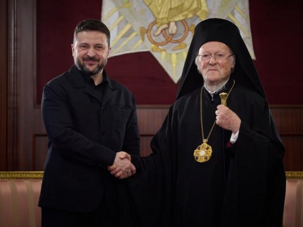 Зеленський у Стамбулі зустрівся з патріархом Варфоломієм