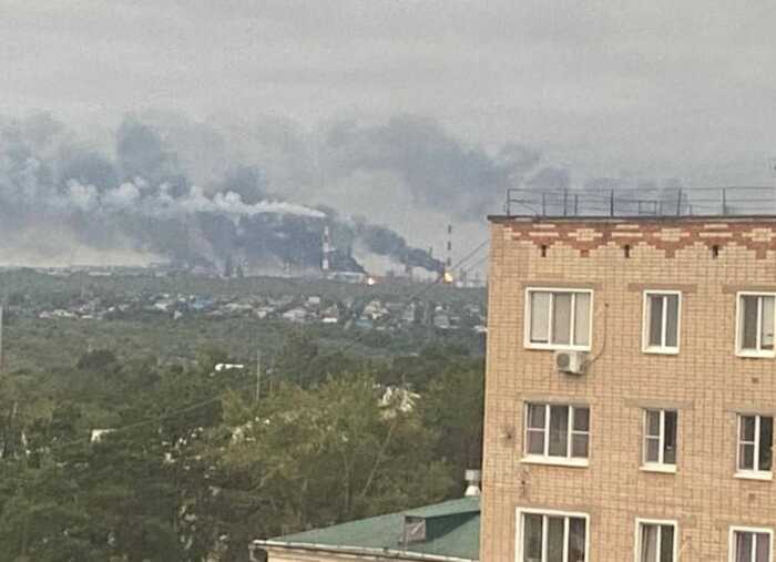 Пожежа у штабі авіації ЧФ РФ у Севастополі: будівля могла вигоріти