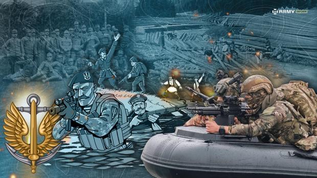 Як карпатські відчайдухи, гуцули-плотогони, створювали еліту Армії УНР – морської піхоти Дієвої армії