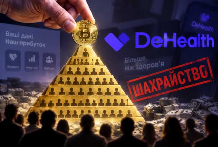 Криптопіраміда DeHealth продає людям «фантики» за медичні дані та зачищає інтернет від згадок про кримінальний шлейф